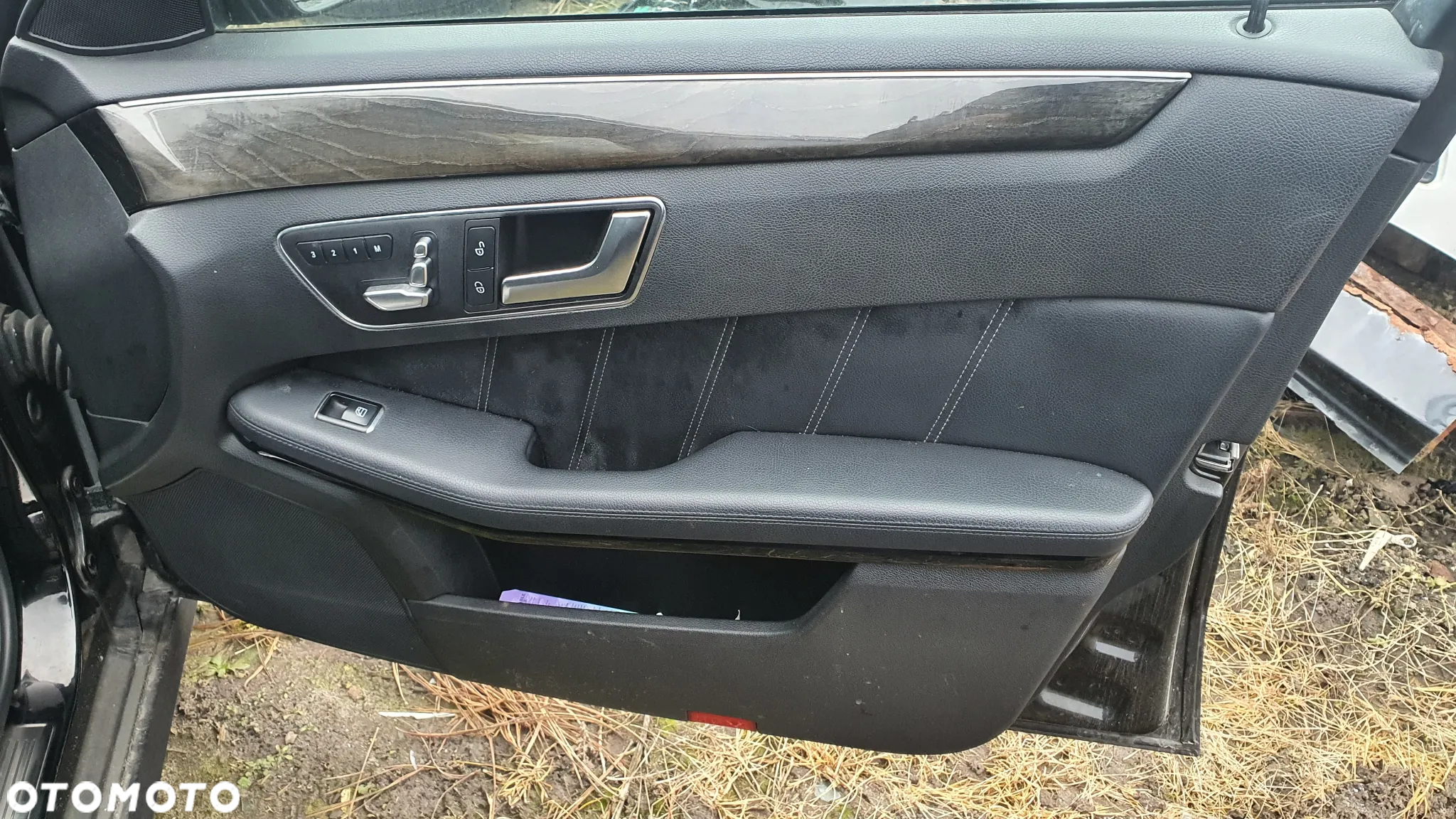 Radio nawigacja wyświetlacz W212 LIFT panel klimatyzacji kratka nawiewu listwa dekor - 7