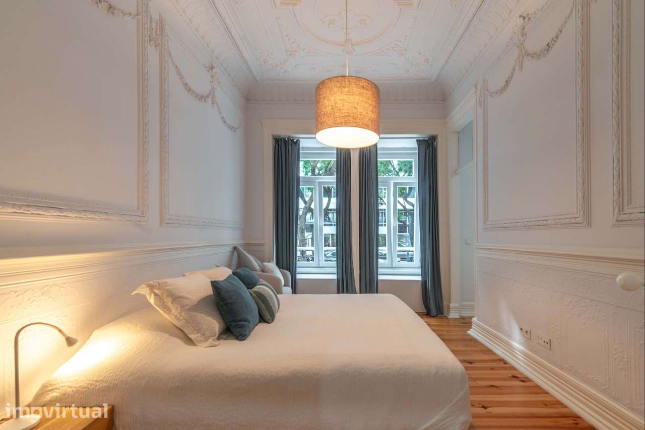 Apartamento T5 com jardim, nas Avenidas Novas, Lisboa. - Grande imagem: 5/60