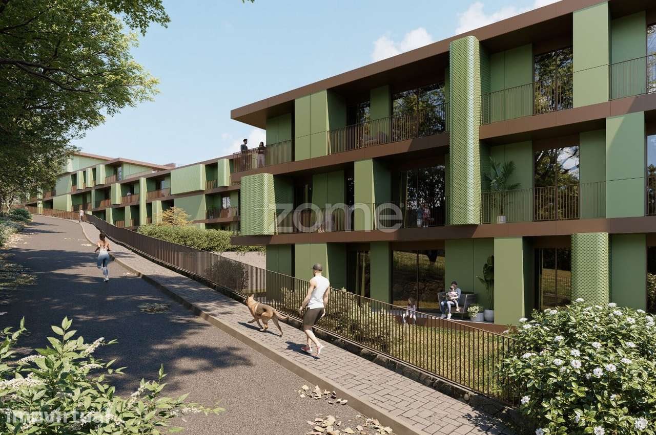 T2 Novo com Suite, Garagem, Varanda e Jardim | Vizela - Grande imagem: 2/21