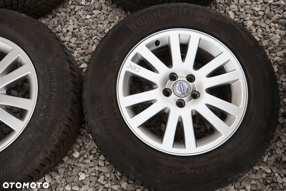 VOLVO XC90 I 03-14R KOŁA ZIMOWE 17" 5X108 OPONY CONTINENTAL 2023R FELGI ALIMINIOWE ORYGINAŁ 235 65 17 - 7