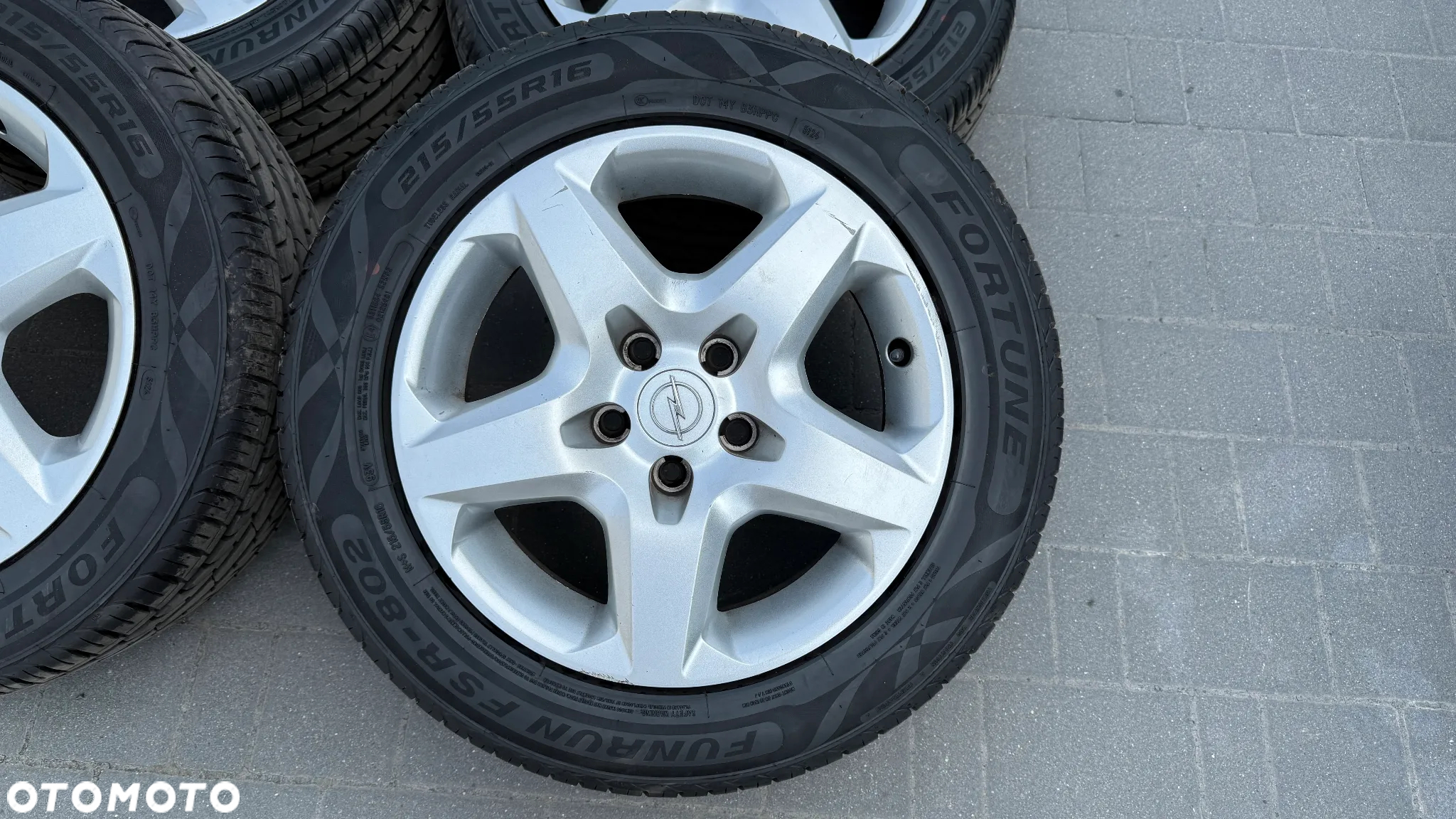 Koła strukturalne 215/55 nowe 2024/2025 r16 5x110 opel chevrolet felgi ET39 Alufelgi - 2