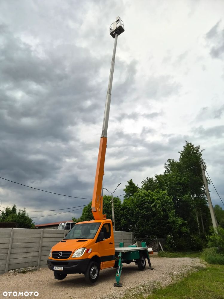 Mercedes-Benz Sprinter 311 CDI Podnośnik koszowy ESDA TL2200 22m Zwyżka z Niemiec - 10