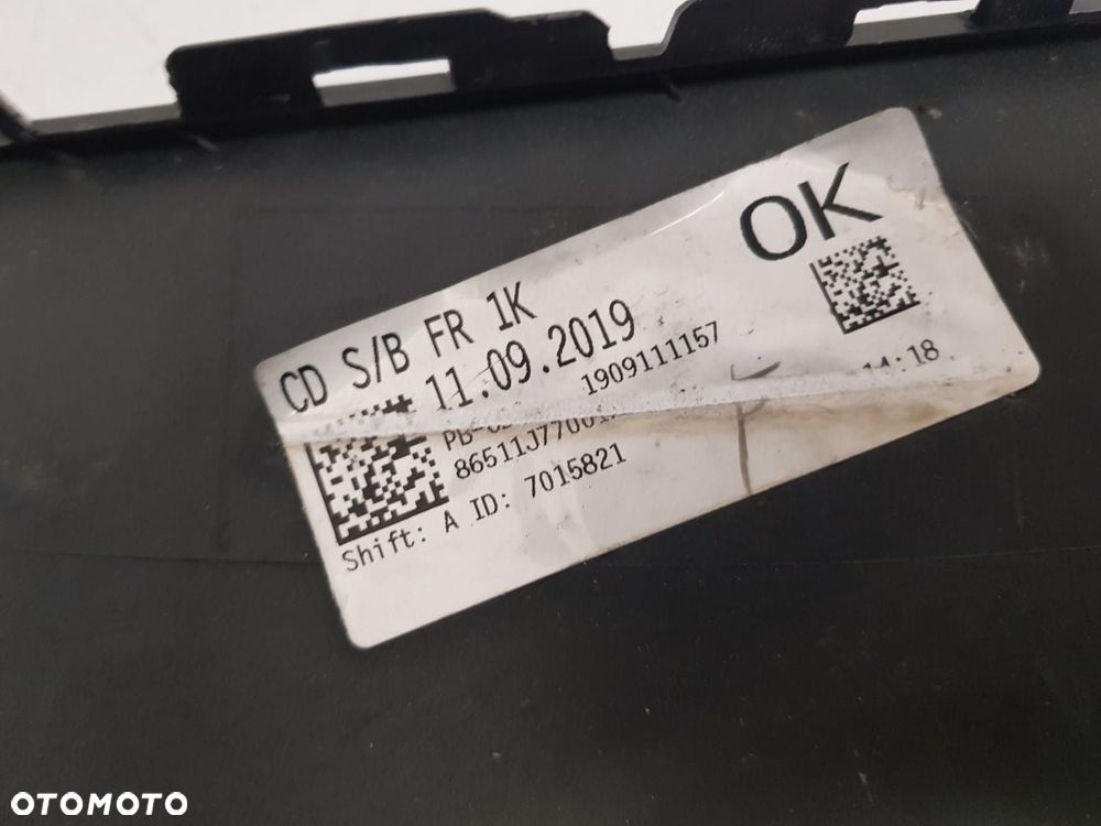 ZDERZAK PRZEDNI KRATKI GRILL PRZÓD 6xPDC KIA CEED III 3 GT-LINE GT 18-21 86511J7700 1K - 11