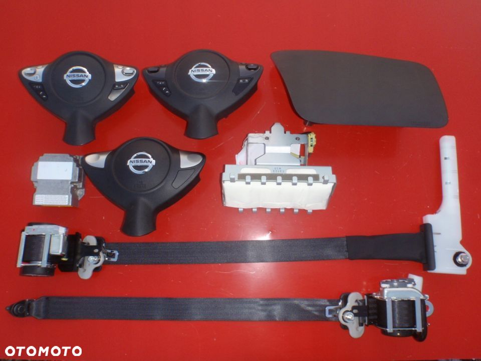 NISSAN JUKE PODUSZKA AIRBAG PODUSZKI PASY USA NOWE - 1