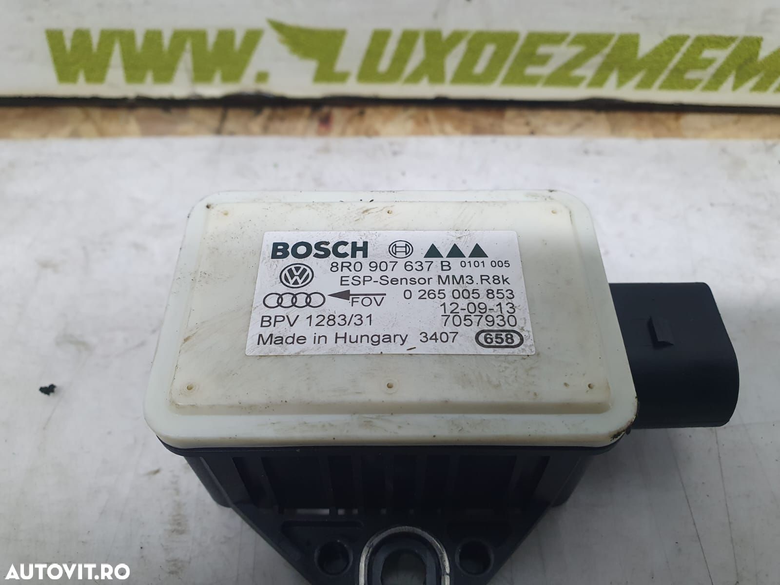 Senzor esp 8r0907637b Audi A5 8T [facelift] [2011 - 2016] - 1