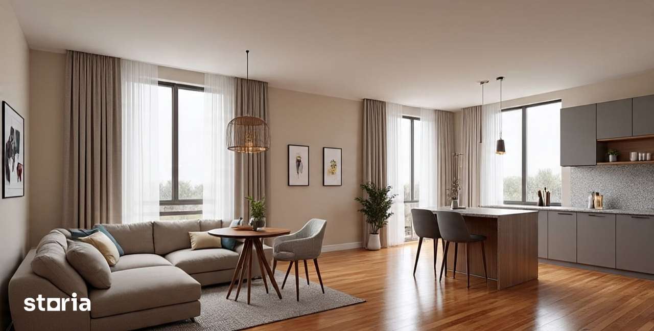 Apartament de vanzare, 3 camere, 2 bai, bloc C1, Zona Tatarasi-Venetia — fotografia 1