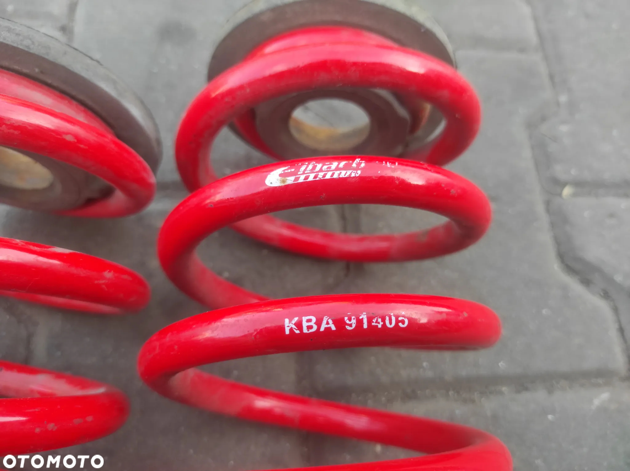 SPRĘZYNY OBNIŻAJACE EIBACH PRO KIT -40mm KBA91405 VW GOLF 5 6 TOURAN AUDI A3 8P SEAT LEON 2 ALTEA SKODA OCTAVIA 2 KOMPLET WYSYŁKA !!!!! - 3