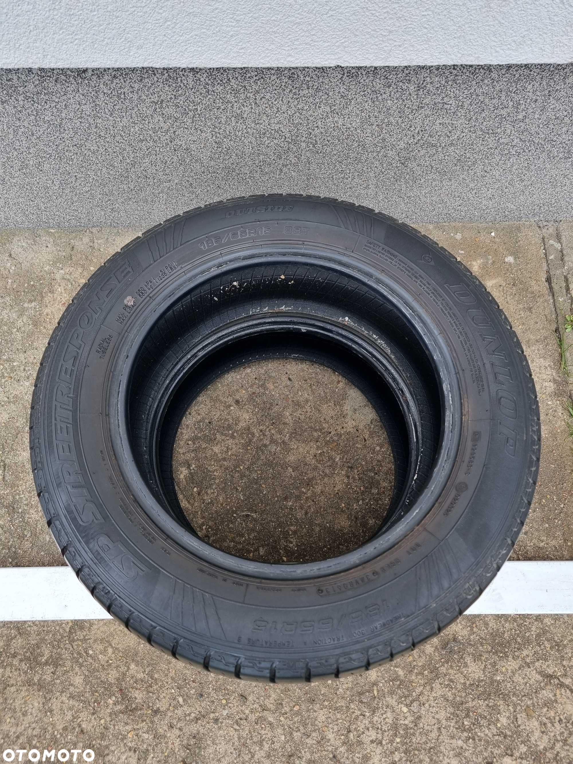 Opony letnie DUNLOP SP StreetResponse 185/65 R15 88T 5,35 mm PARA P410 - 3