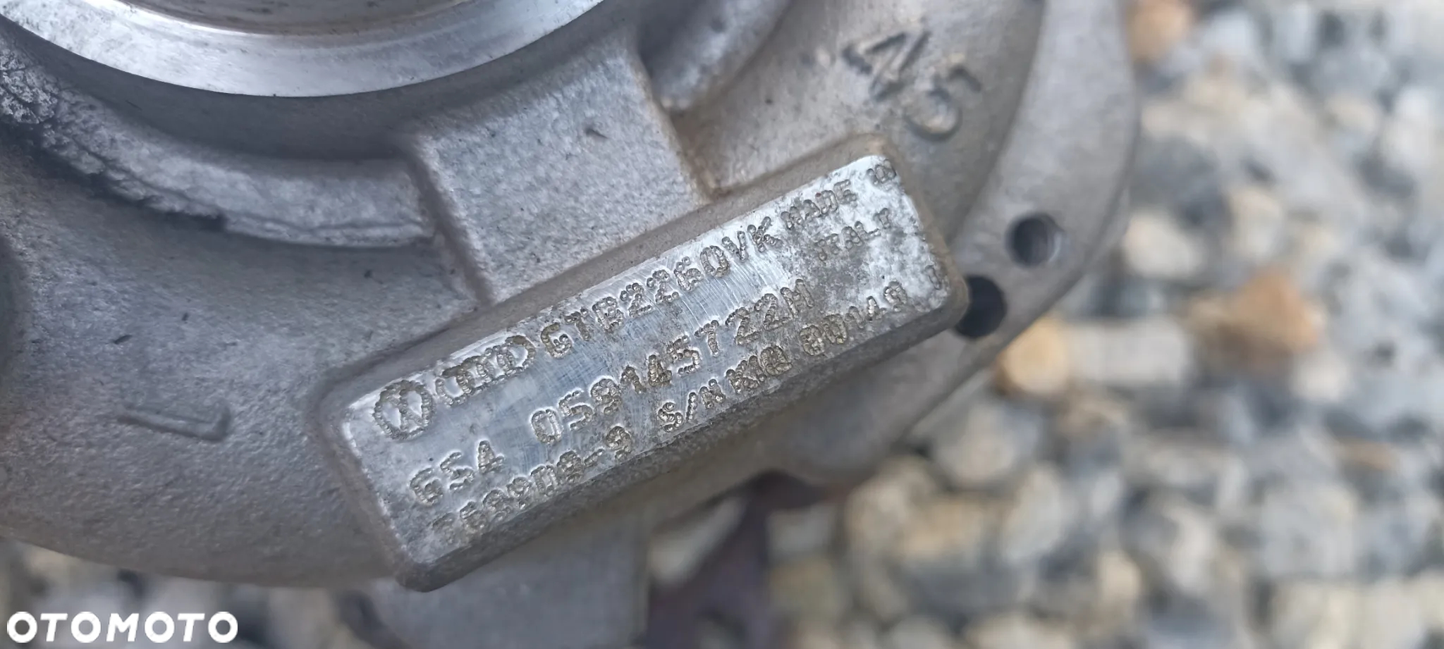 VOLKWAGEN PHAETON AUDI A6 C6 Q7 3.0 TDI TURBOSPRĘŻARKA TURBINA 205 tyś km 059145722M - 5