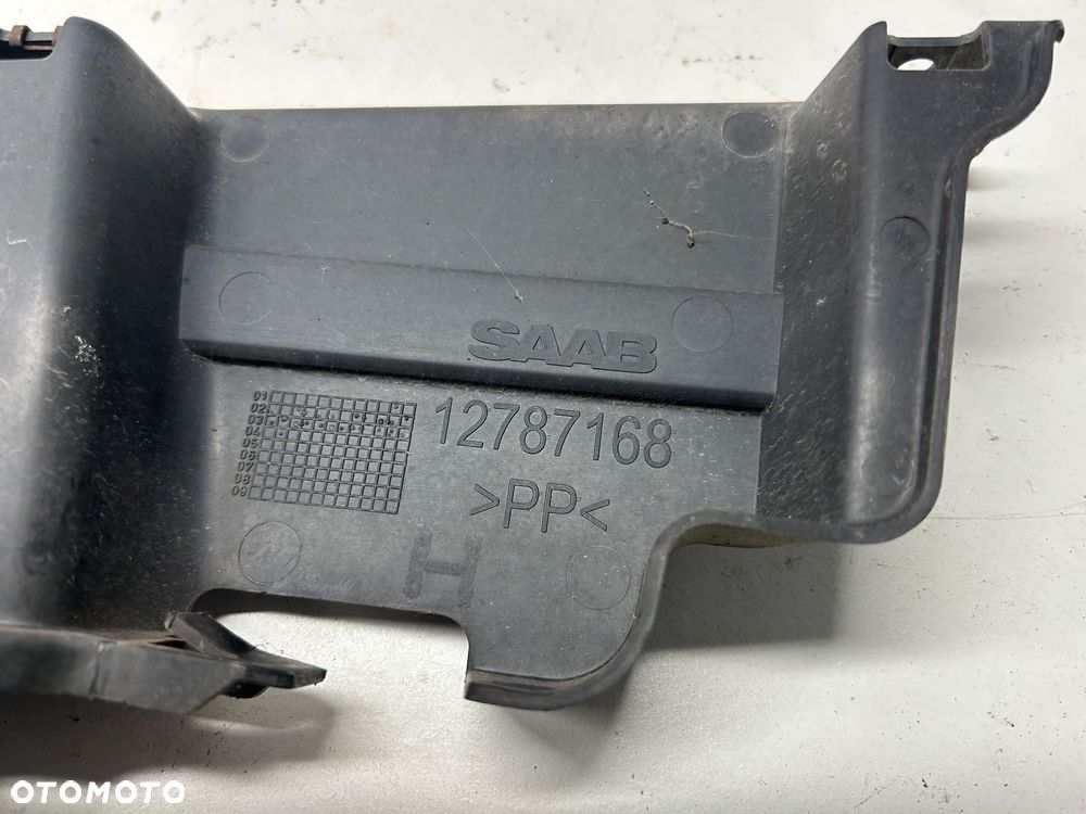 Saab 93 9-3 Osłona boczna silnika uchwyt osłony chłodnic  PRAWY 12787168 2003-2012 - 3