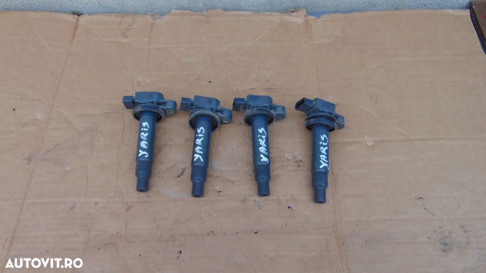 Set Bobine inductie Toyota Yaris motor 1.3 benzina an 2005-2010 cod 90080-19021 - 1