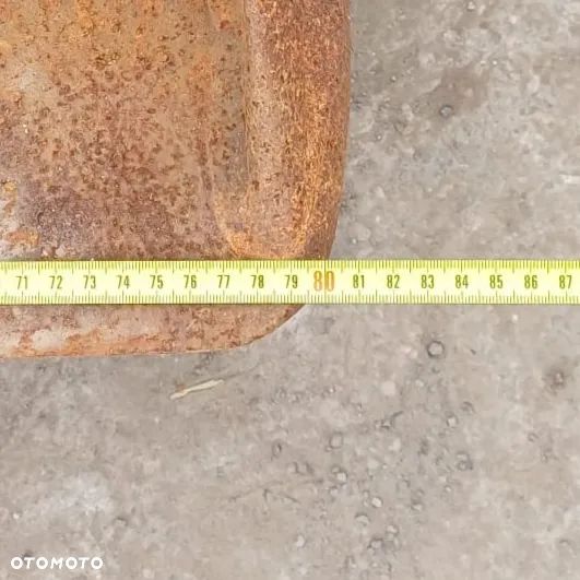 Łyżka używana  80 cm, mocowanie MS10, SW10, HS10 JCB KOMATSU CAT VOLVO nr. 13055 - 7