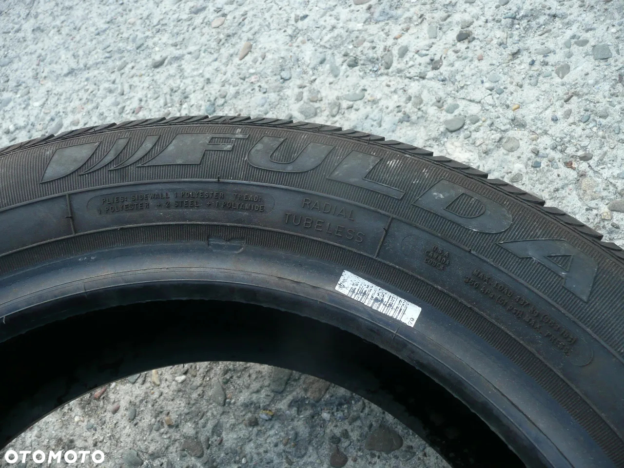 14” - FULDA - 165/65 r14 cali – LETNIE Opony ECO CONTROL Kristall Caratt - stan: BDB - Gwarancja + Możliwy MONTAŻ !! - 7