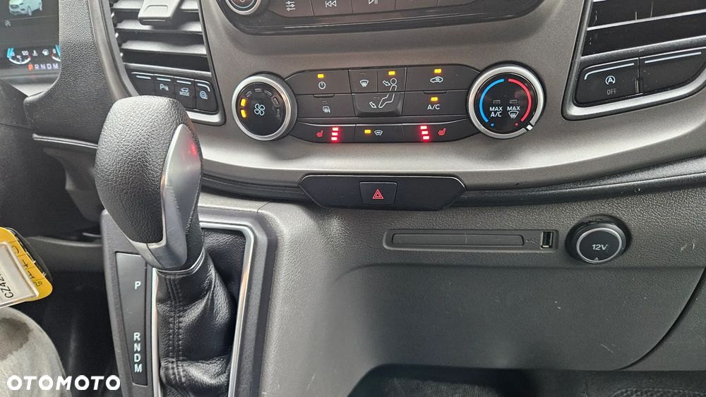 Ford Custom 2,0TDCI L2H2 Automat Nawigacja Duży Wyświetlacz Webasto Led Parktronik Hak Super Stan - 21