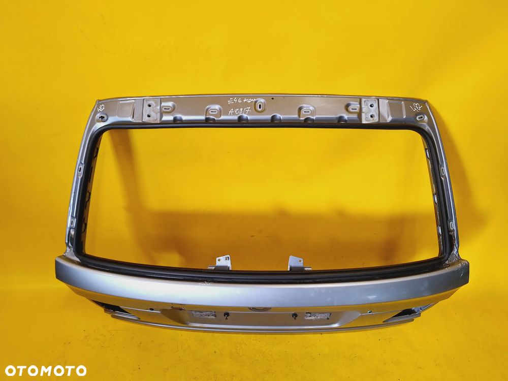 KLAPA TYŁ TYLNA BAGAŻNIKA BMW E46 KOMBI LAK: SILBERGRAU METALLIC A08/7 NR482 - 2