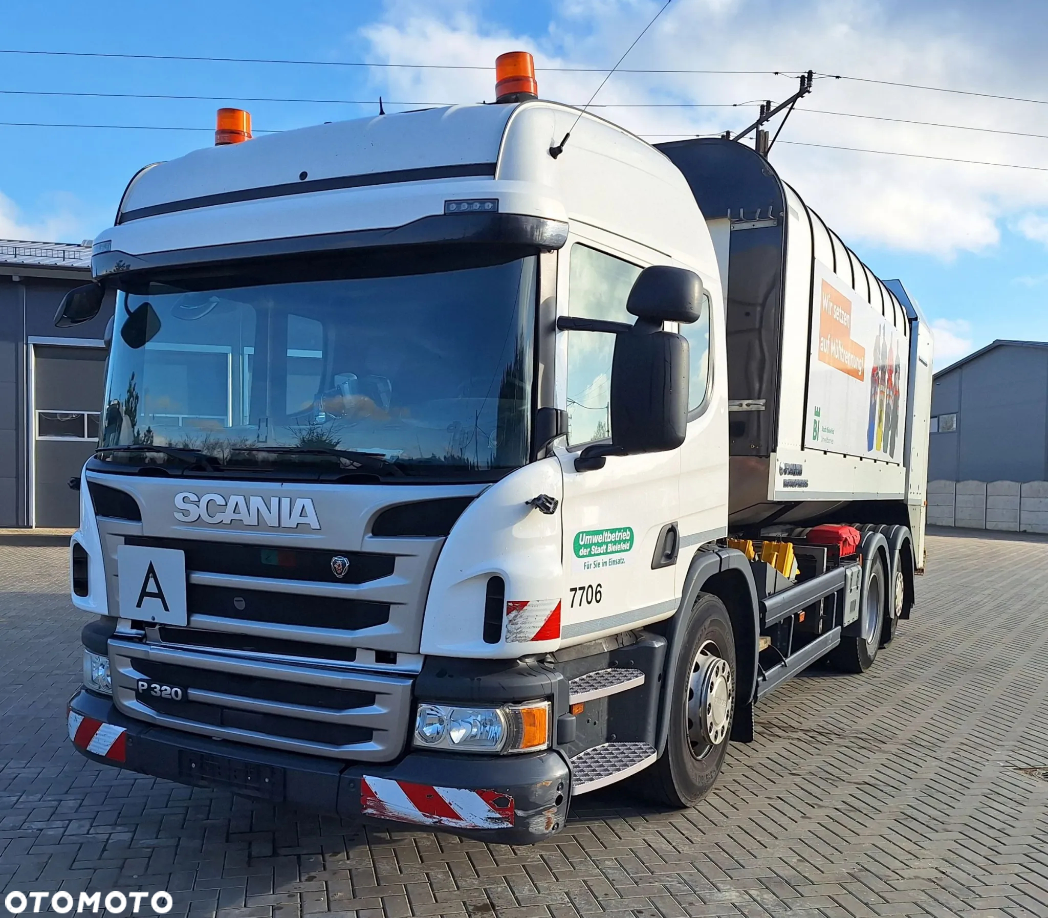 Scania P320 6X2 Faun Rotopress - 2