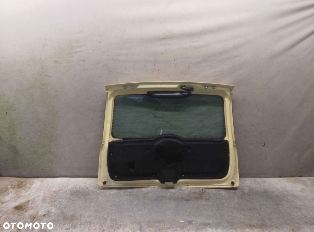 / KLAPA TYŁ TYLNA BAGAŻNIKA DO FIAT PANDA 733/A ŻÓŁTA - 5