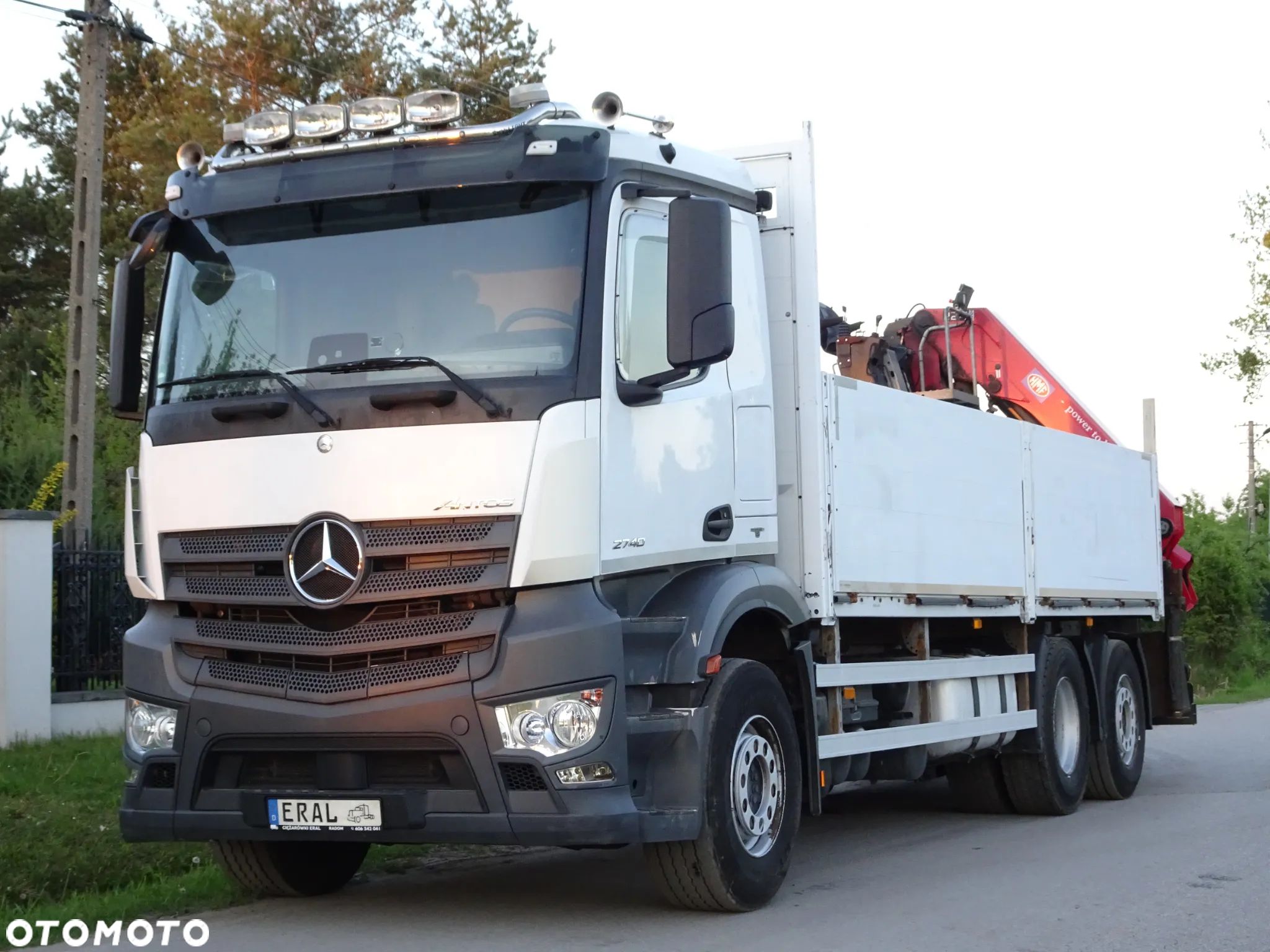 Mercedes-Benz Antos 2740  MP4 EURO 6 HDS 2210 sterowany z siodełka sprowadzony z Niemiec stan idealny - 1