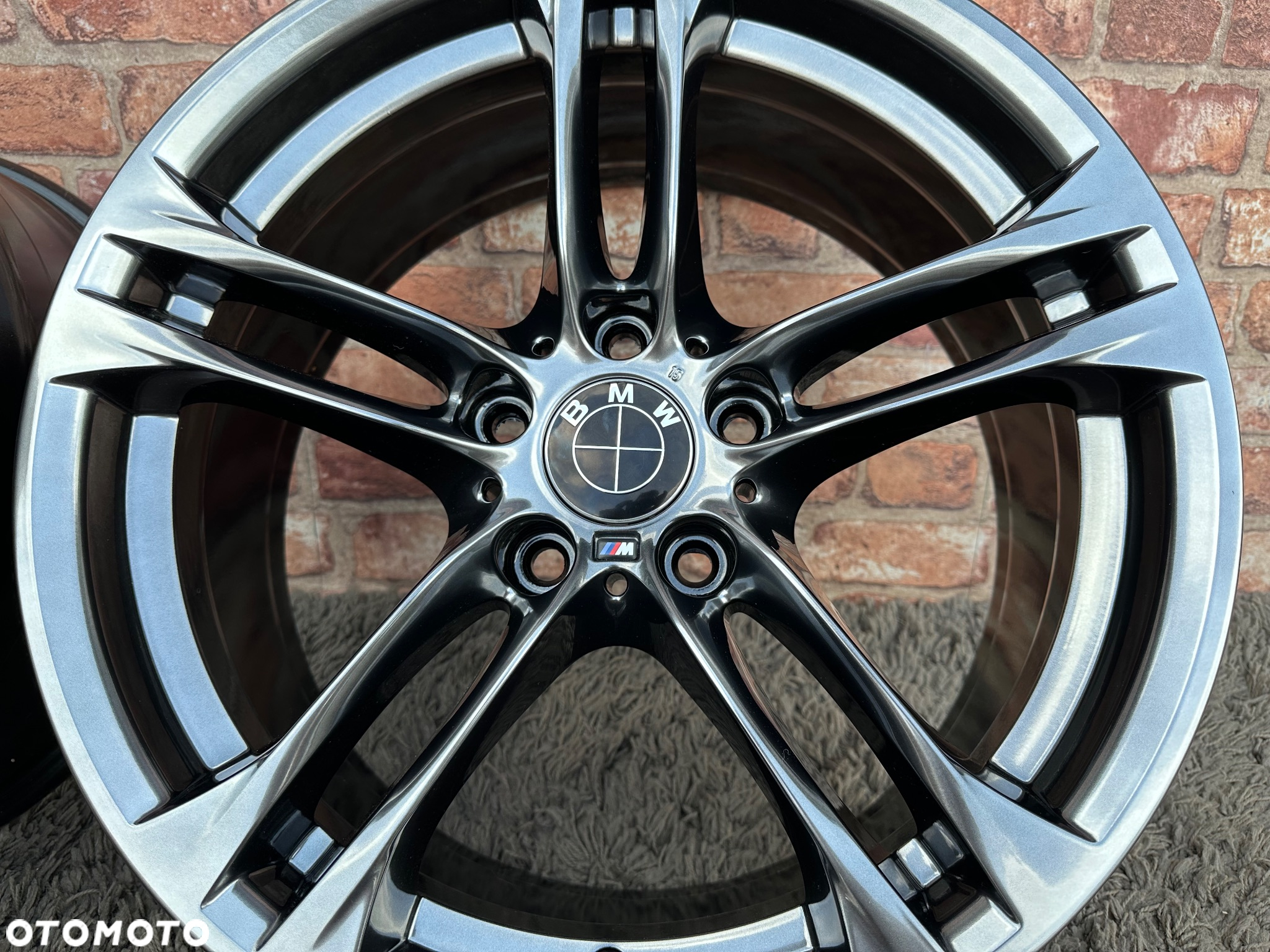 Styling 613 oryginalne alufelgi 18 BMW 5x120 M pakiet F10 8j ET30 9j ET44 xDrive Z3 Z4 E46 X1 X3 E83 X5 E90 F30 F32 F34 GT F01 F12 F20 E87 E81 E60 xD Opel Insignia OPC Performance grafit Black Chrome dwie szerokości Radom - 12