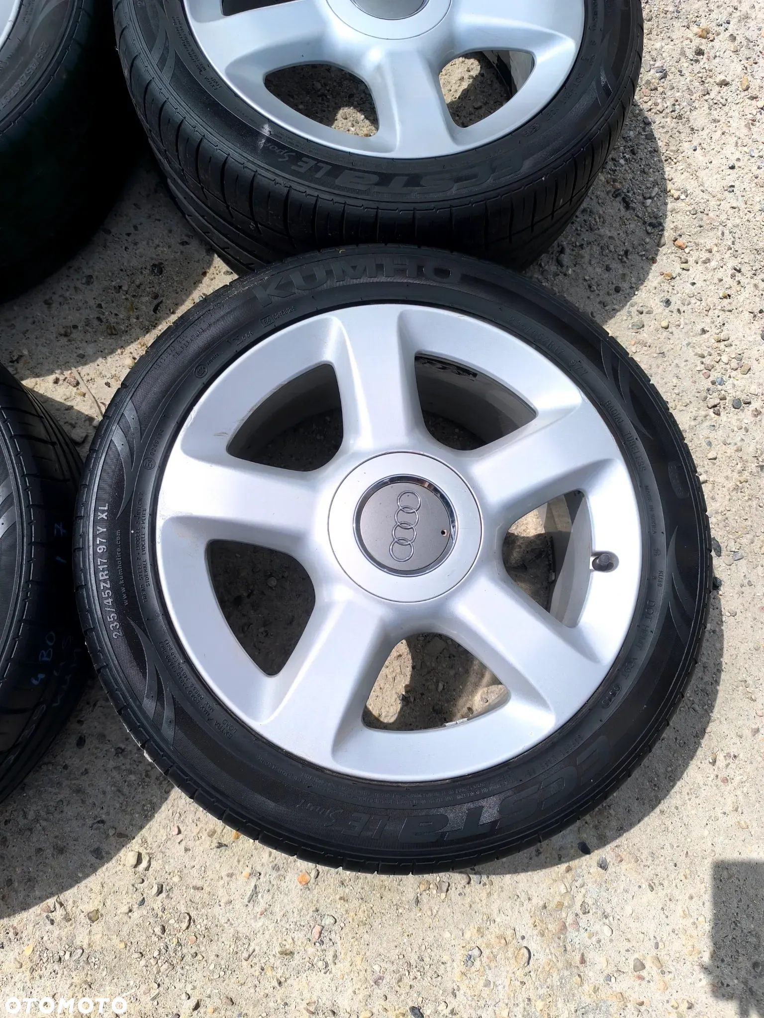 5x112 Felgi Aluminiowe Alufelgi 17 Koła Letnie Lato AUDI A4 B5 B6 B7 A6 C5 C6 4B0 A8 D3 D2 Q2 A3 8P 8V Legnica ALU-RAD VW SEAT SKODA 4,5mm 235/45 - 6