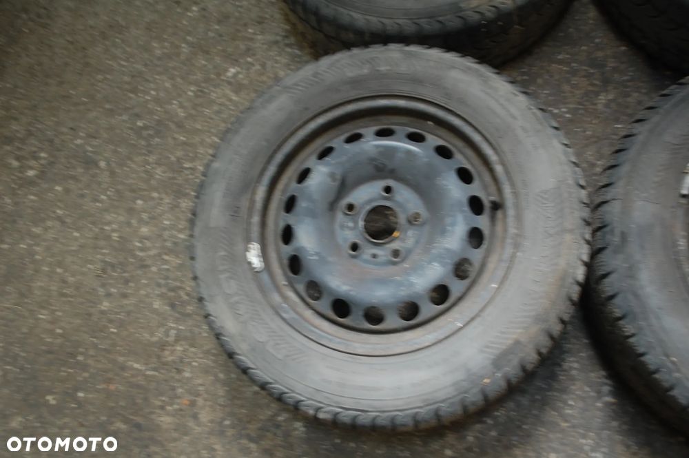 KOŁA FELGI STALOWE + OPONY ZIMOWE 2150968 5X112 ET43 6J 195/65R15 VW TOURAN I CADDY AUDI A3 SKODA SEAT - 2