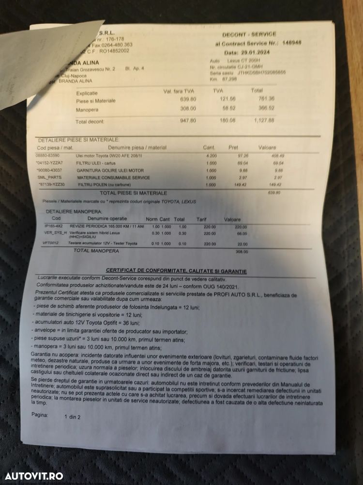 Lexus CT 200h Aut. Eco - 15