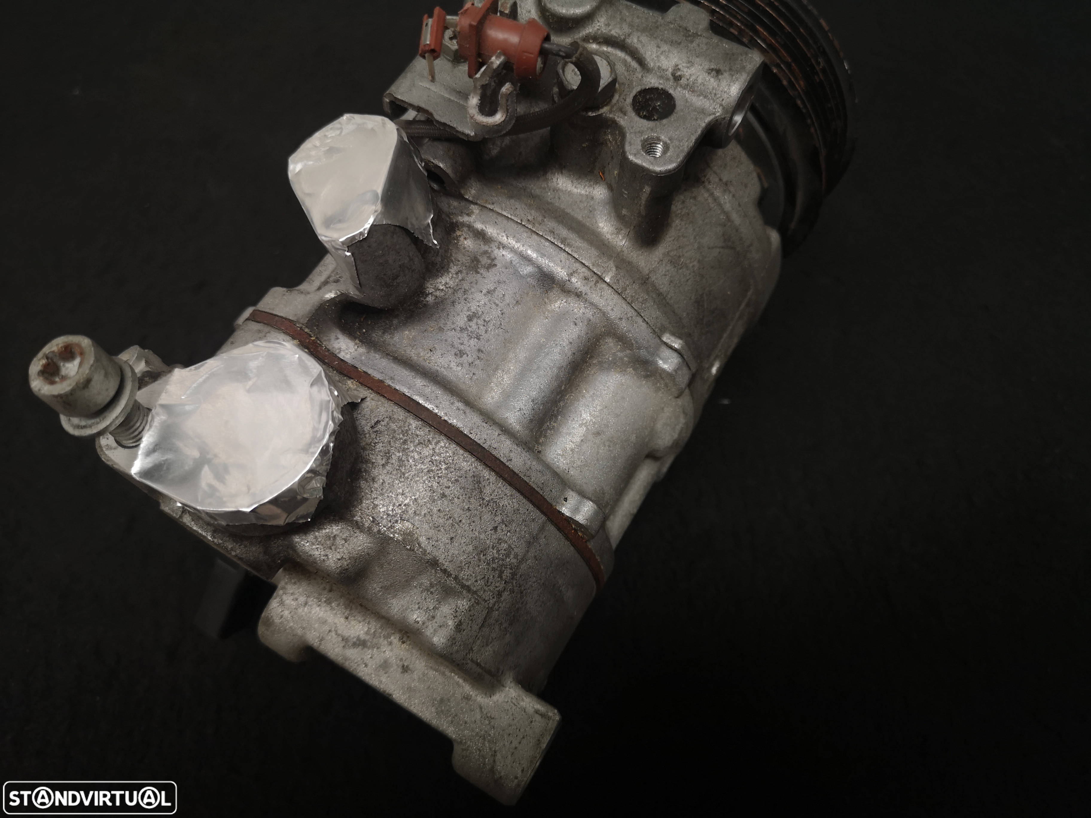 Bomba Compressor de Ar Condicionado Audi Volkswagen 2.0tdi 2012-2017 - 4