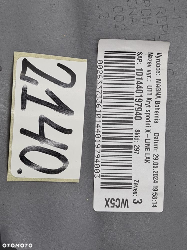 BMW x1 U11 X-line od 22r 51115AODB80 dokładka zderzaka przód przednia 4xpdc - 9