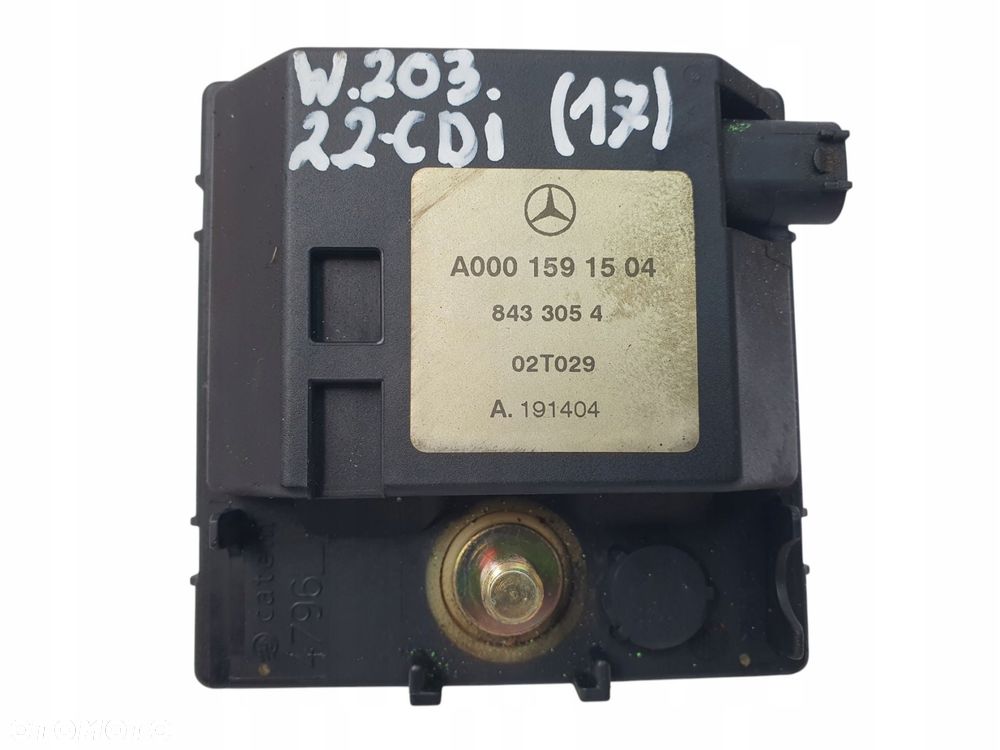 PODGRZEWACZ WODY PŁYNU Mercedes W203 2.2 CDI A0001591504 - 1