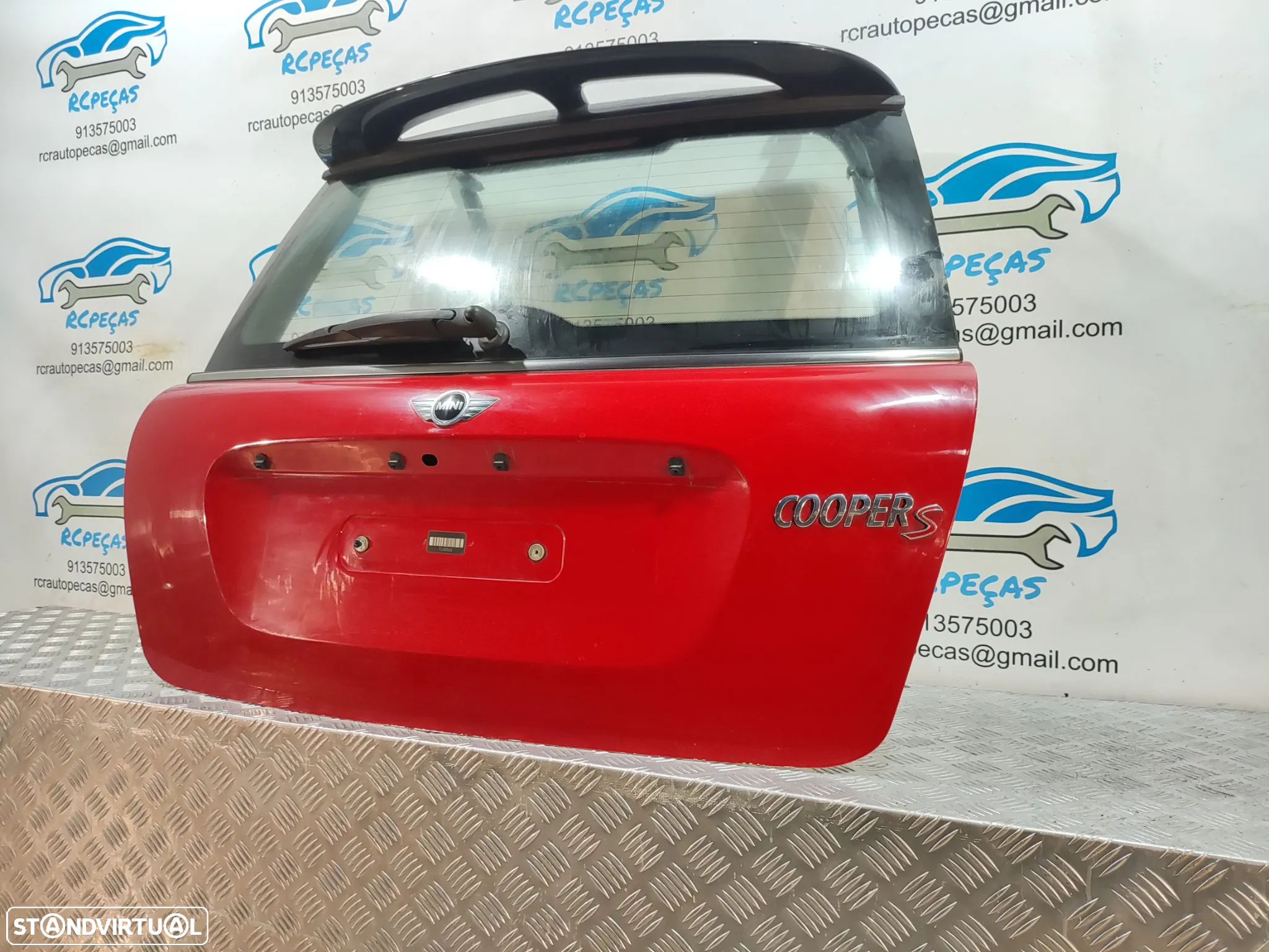 Tampa Porta Mala Mini R56 Cooper One Friso Spoiler 2006 - 2012 - 2