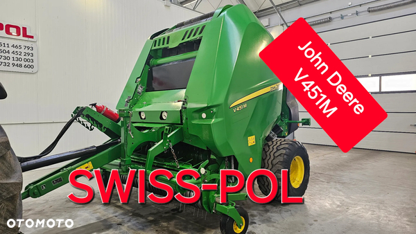 John Deere V451M Prasa Pasowa 2018r V451R V461M 592 MaxiCut  582 V660 Variant 380 Lely 180