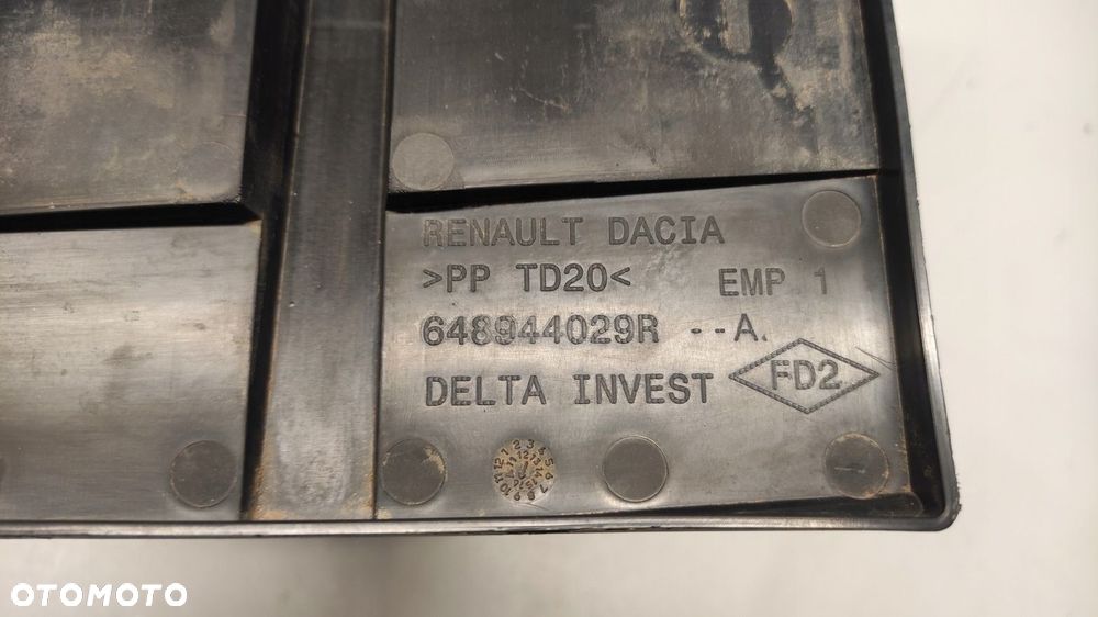PODSTAWA AKUMULATORA DACIA SANDERO II STEPWAY 648944029R 12-16 - 2