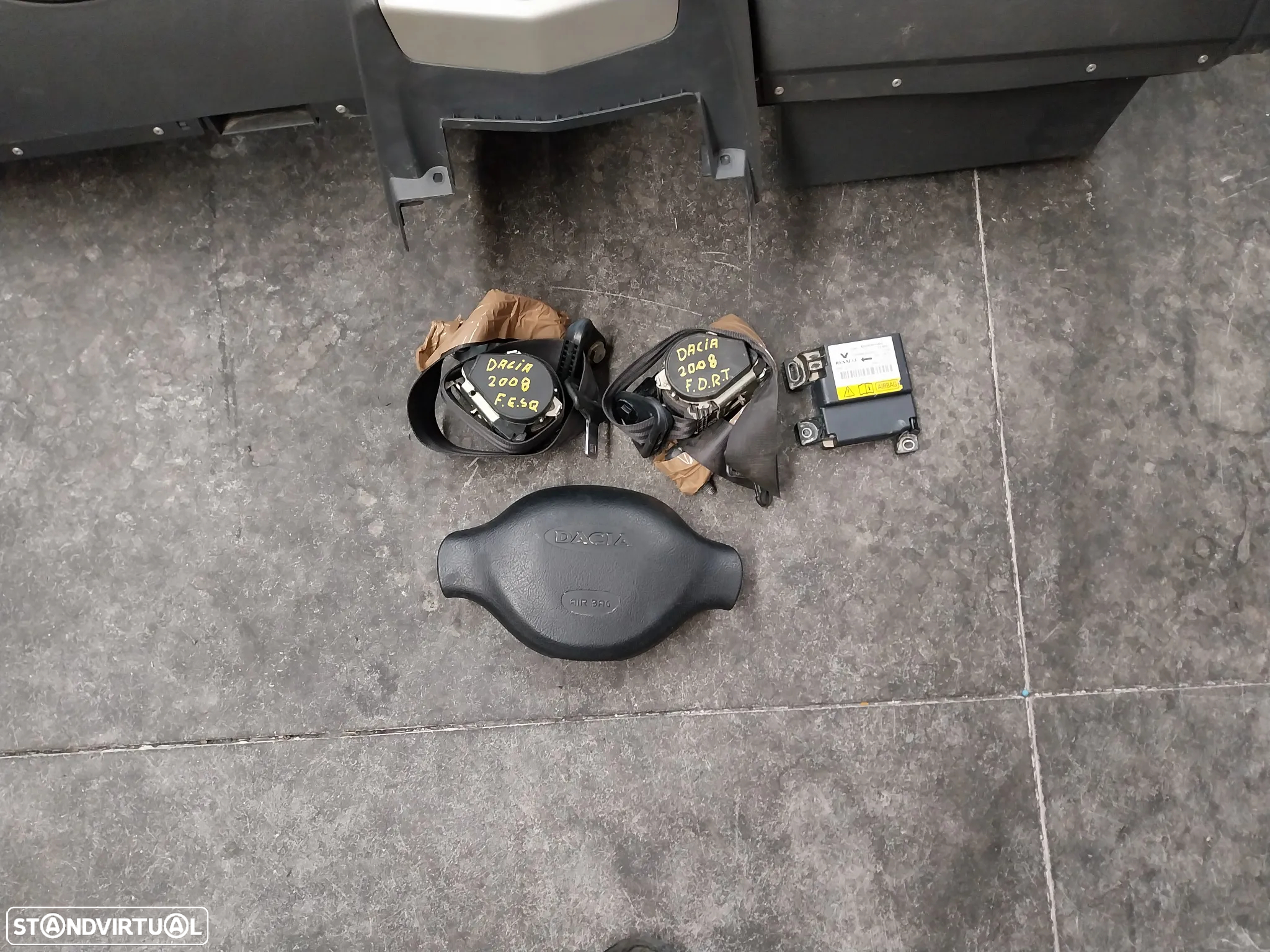 Kit airbag Dacia Logan ano 2008 - 3