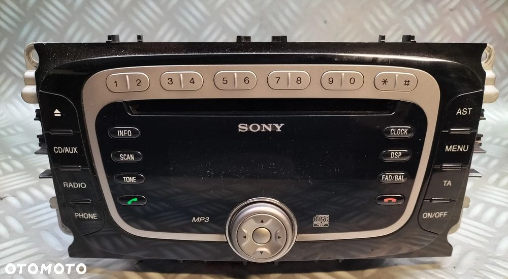 RADIO ODTWARZACZ CD FORD MONDEO MK4 7S7T-18C939-CD Z KODEM - 1