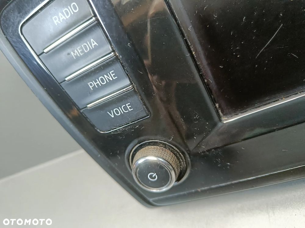 Wyświetlacz Ekran Skoda Octavia 3 III Panel 5E0919605B - 8