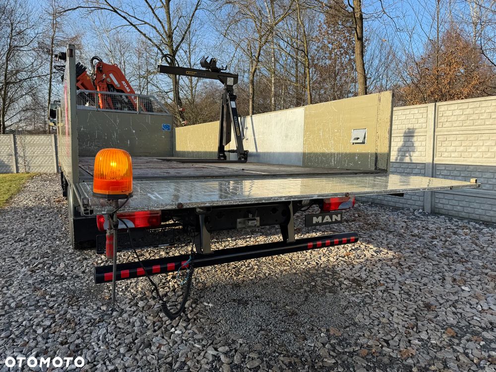 MAN TGS TGL * 4x2* *TGM 15.250 + DŻWIG KRAN HDS ATLAS 96.3E  WYSÓW 10,2m* Kran* Sterowanie Radiowe* ROTATOR* Widły do PALET* + Skrzynia 6.5m* 111000km - JAK NOWY* z NIEMIEC - 32