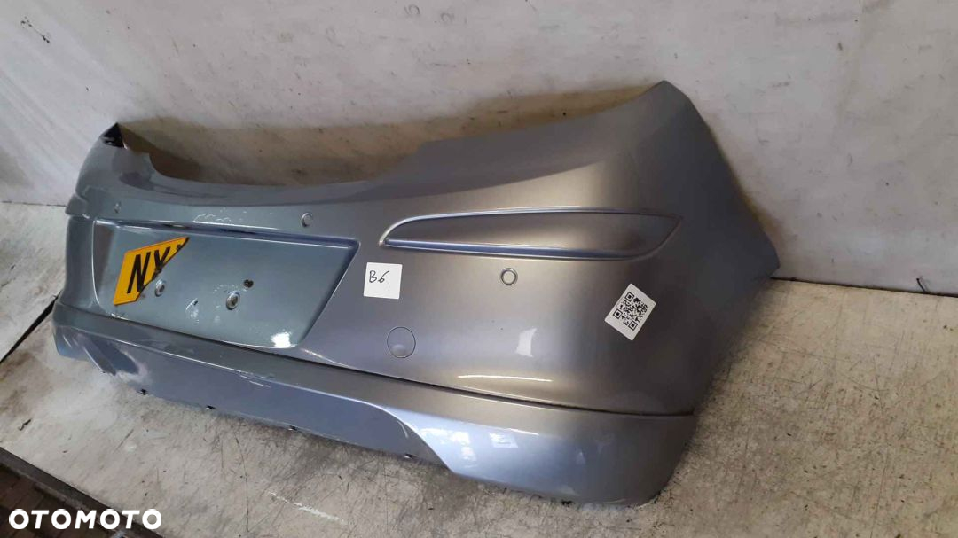 ^ ZDERZAK TYŁ TYLNY OPEL CORSA D Z163 SZARY DOKŁADKA PDC CZUJNIKI ! - 3
