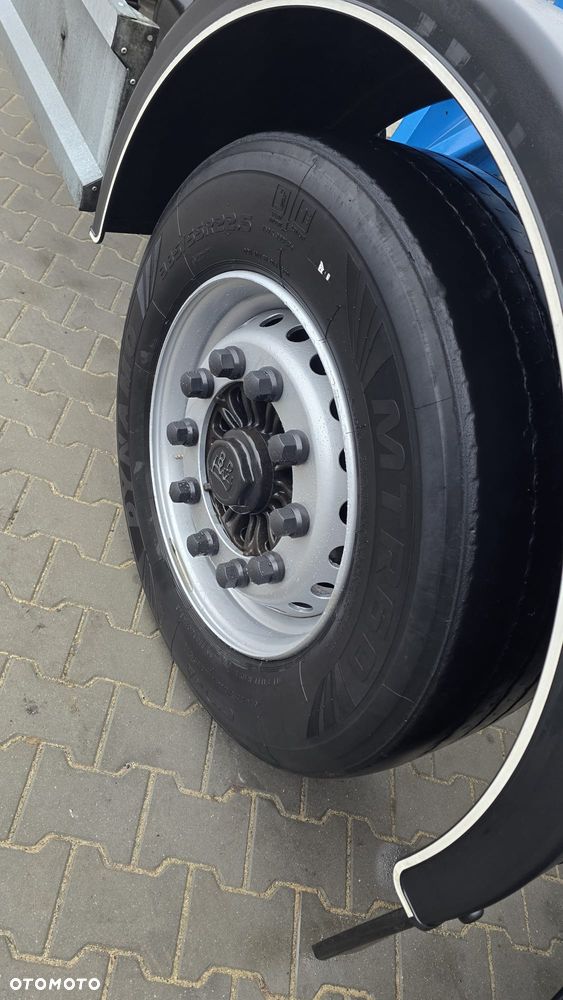 D-TEC FLEXITRAILER 3 osiowa pełna opcja 1x40 1x45 2x20 podnoszona oś super stan! niska waga! - 14