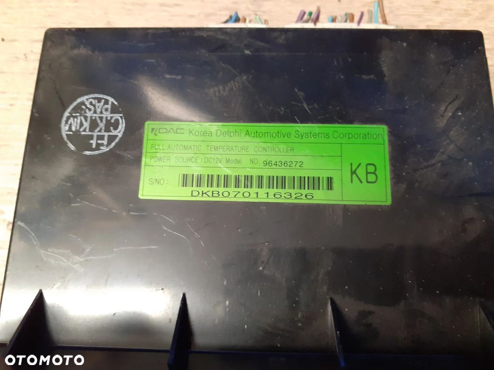 PANEL KLIMATYZACJI CHEVROLET CAPTIVA - 4