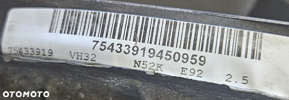 BMW E60 E90 E87 2.5 B N52K  silnik - 12