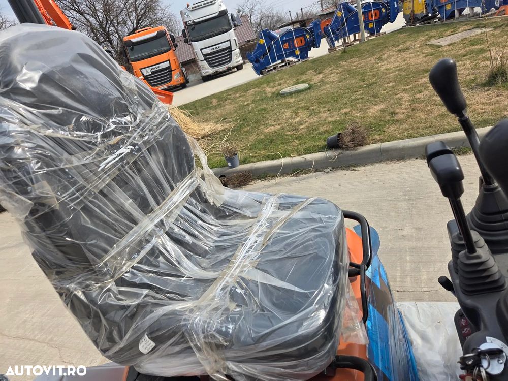 Hitachi ZX10, 1,3 tone, adanci sapare 2m, CUPLA RAPIDA+3 cupe, inst picon pe brate, senile cauciuc extensibile, produs in JAPONIA, posibilitate leasing 5 ani-PROMOTIE 19.500 EUR+Tva - 8