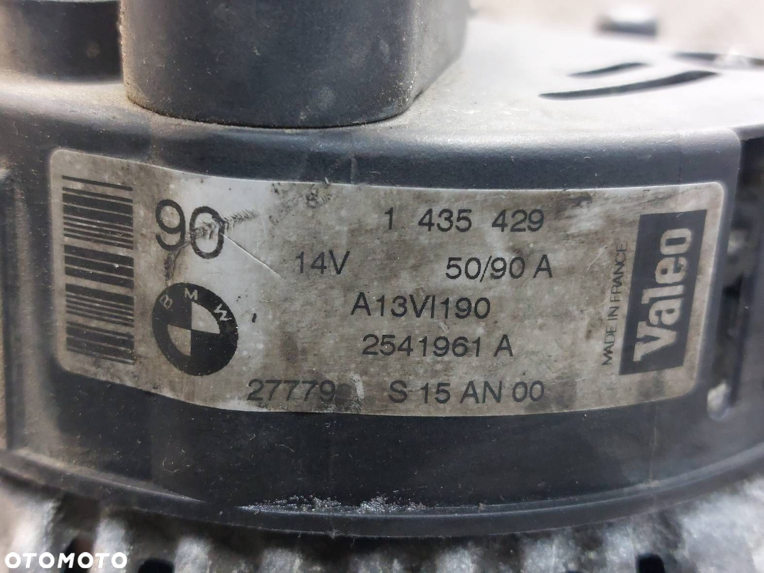 ALTERNATOR BMW E46 318i 1.9 8V 1435429 - 6
