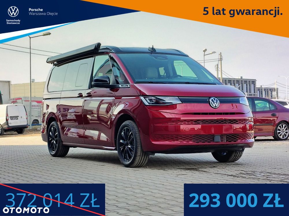 Volkswagen california Nowa California Beach silnik: 2,0 l TSI OPF 204 KM / skrzynia biegów: 7-biegowa DSG rozstaw osi: 3124 mm - 1