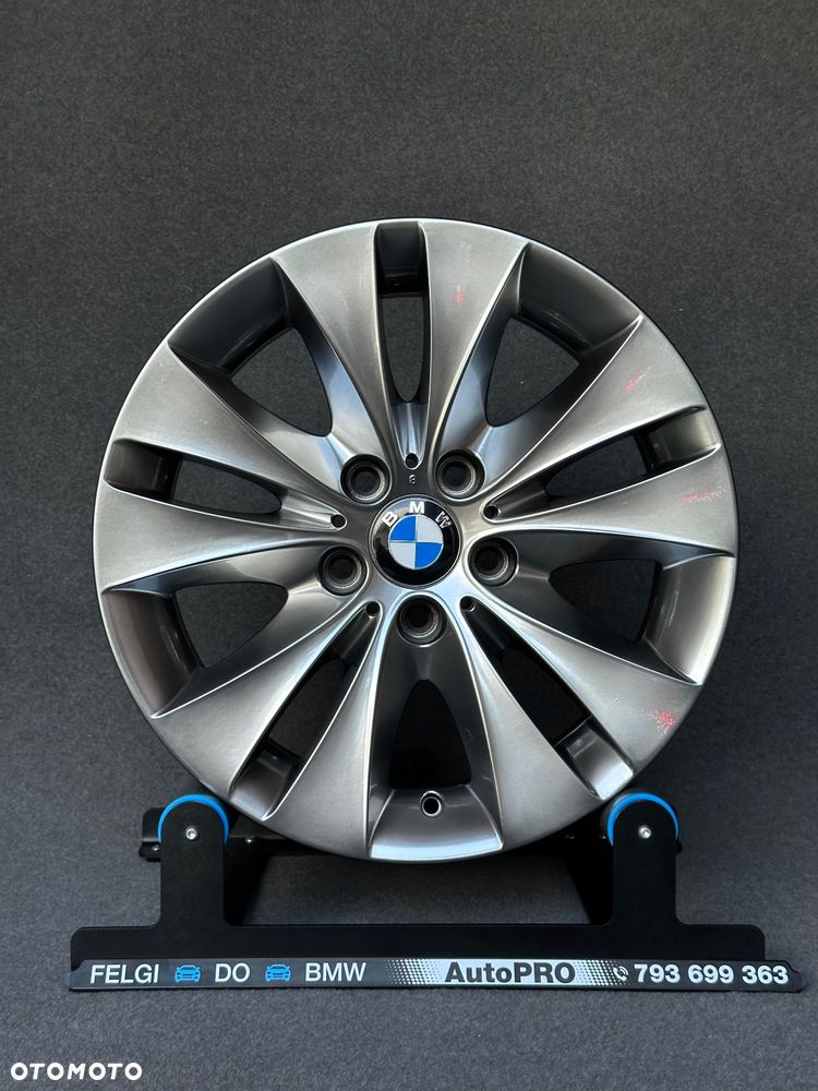 ORYGINALNE FELGI 17 BMW E60 5x120 7.5j ET20 STYLING 116 E46 E90 Z3 Z4 F30 F32 F34 F36 F10 F06 F12 grafit Shadow chrome - 1