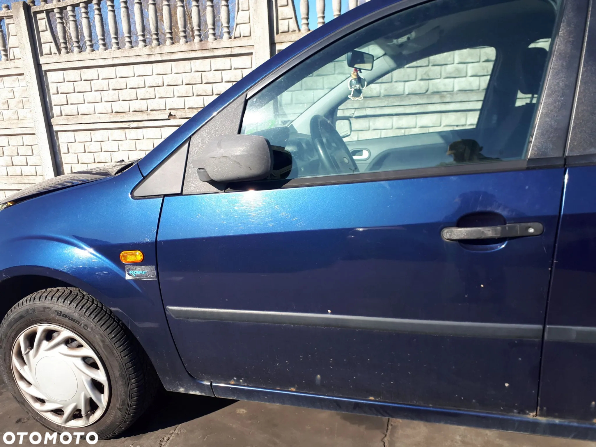 FORD FIESTA MK5 MK6 02-05 1.4 16V ZDERZAK TYŁ TYLNY W3 - 4