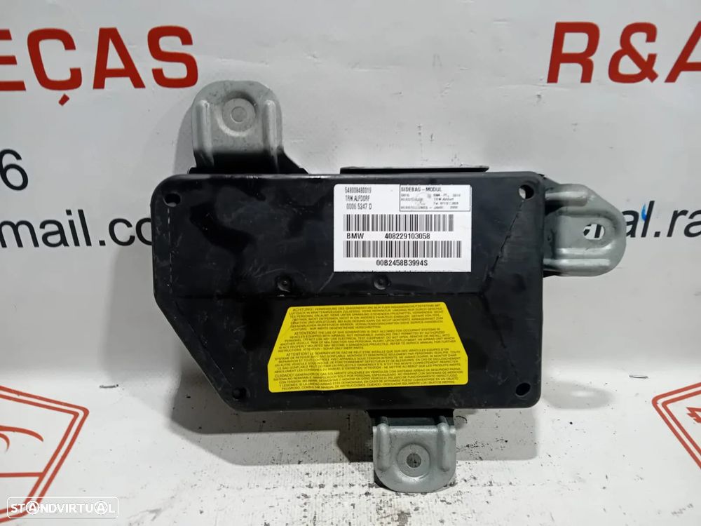 Airbag Porta Esquerda Trás Traseira BMW Série 3 E46 408229103058 Original - 1