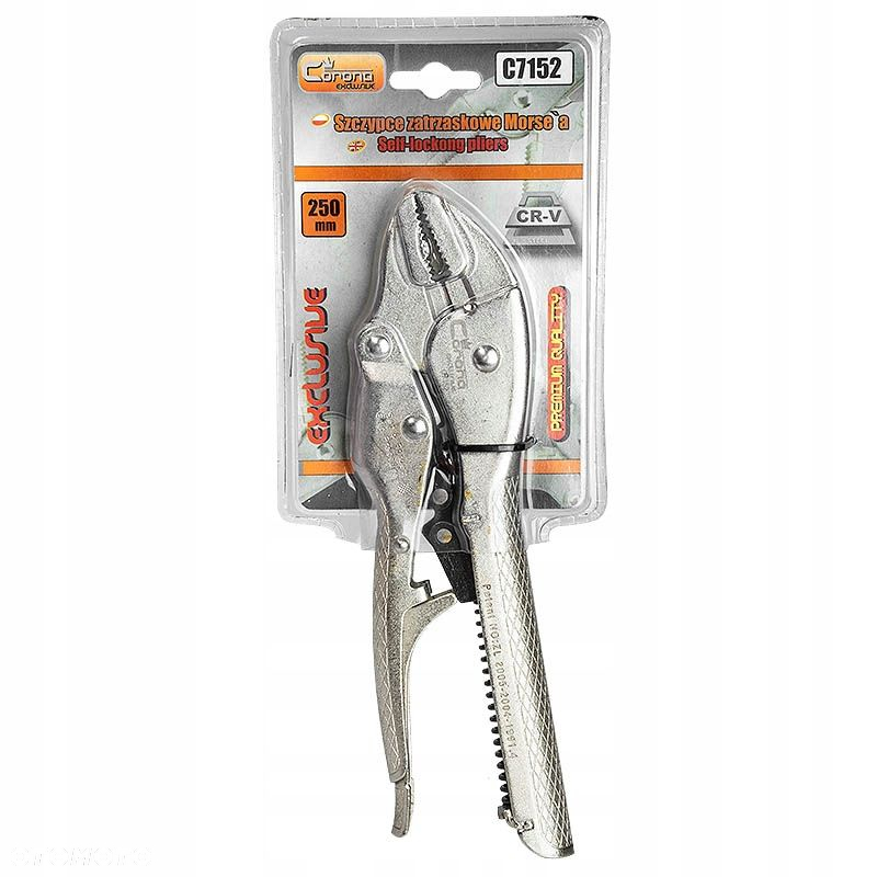 SZCZYPCE ZACISKOWE KLUCZ MORSA MORSEA ŻABKA 250mm - 3