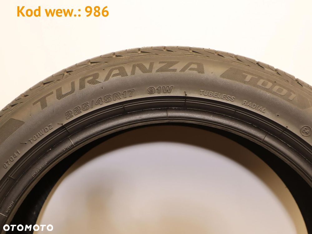 Bridgestone Turanza T001 - 225/45 R17 - 7