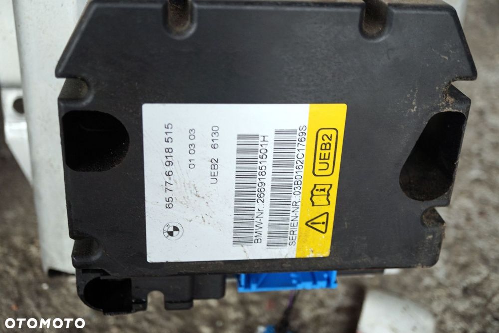 ZAGŁÓWEK PIROTECHNICZNY 3 E46 CABRIO 8260316 54628260316 BMW 1998-2002 - 7