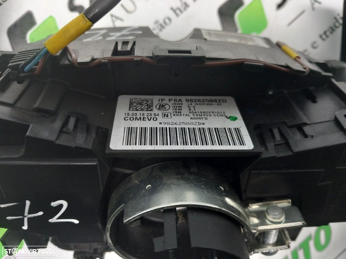 Conjunto (Comutador) Manetes (Piscas E Escovas) Citroën C3 Aircross Ii - 1
